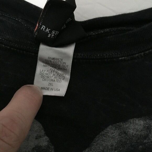 Harley Davidson Long Sleeve T Shirt Eagle BIG Graphic Wing Span USA Size 2XL - Picture 7 of 7